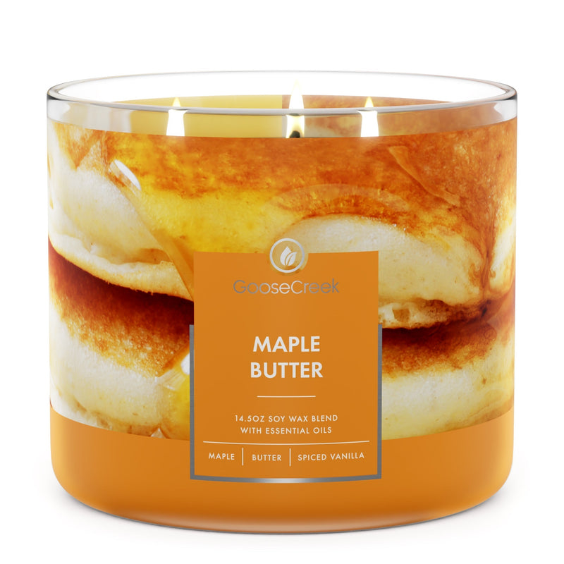 Maple Butter 3-Wick Candle U0009