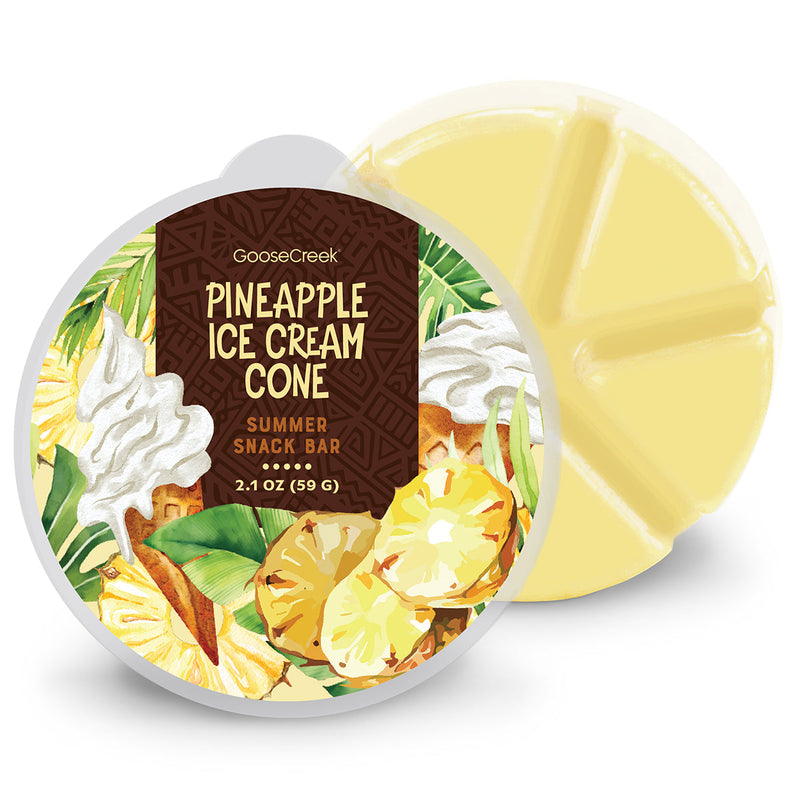 Pineapple Ice Cream Cone Wax Melt U0637